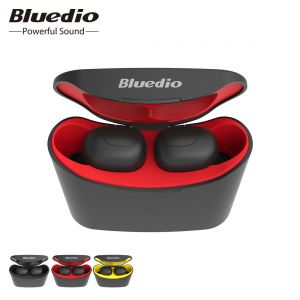 Bluedio T-elf Air pod Bluetooth 5.0 Sports Wireless Earphones with charging box